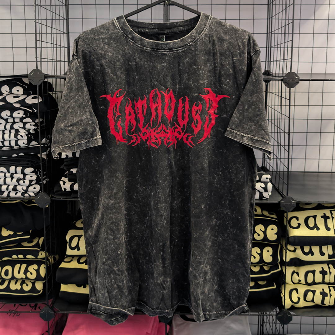 Death Metal Acid Wash T-shirt