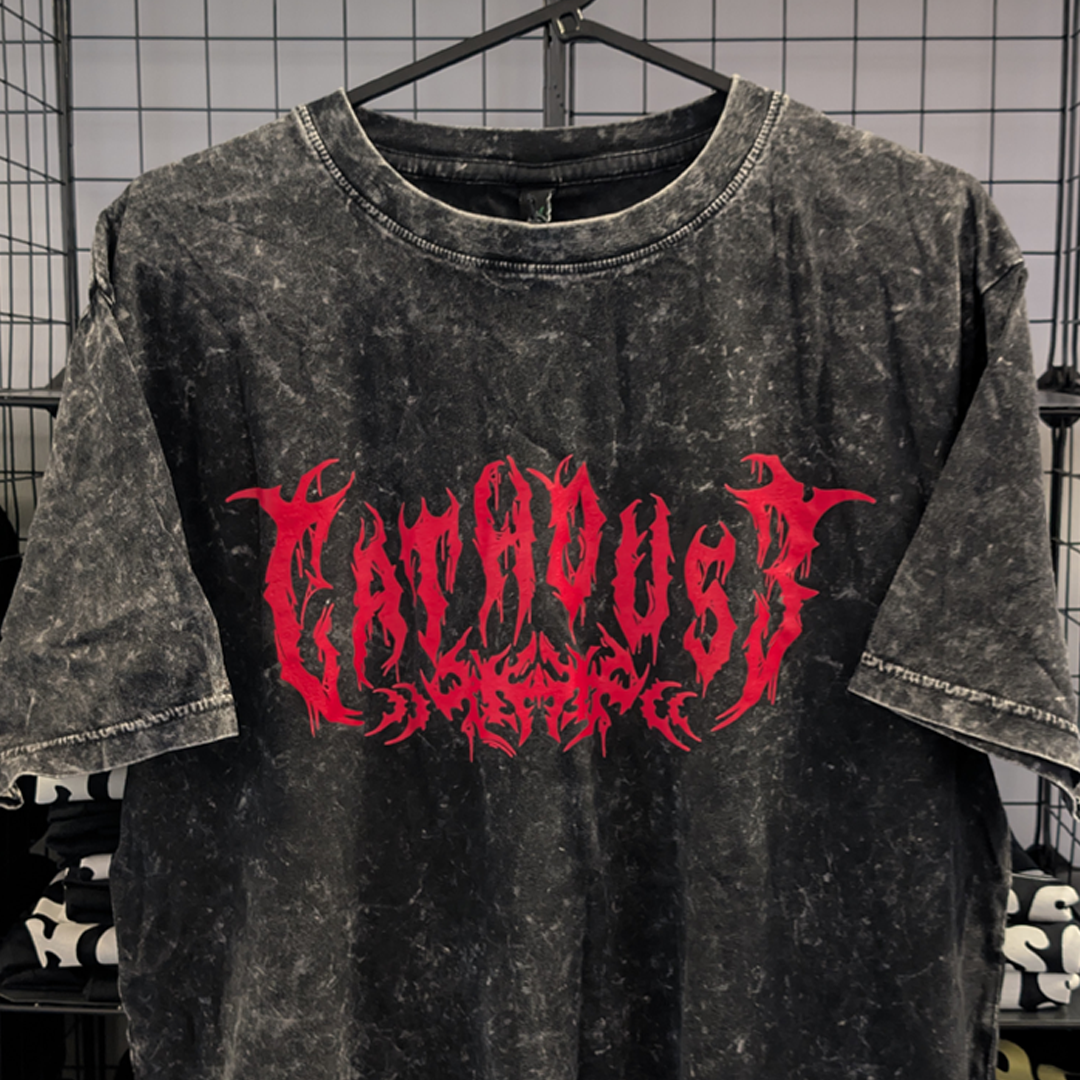 Death Metal Acid Wash T-shirt